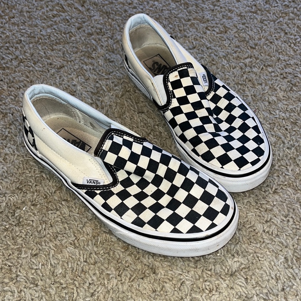 Checkered Vans